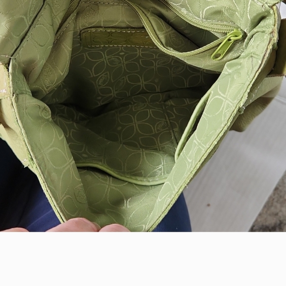 Fossil | Wallet Pocket Bag Womens Green Leather Detachable Strap Crossbody - Picture 15 of 16